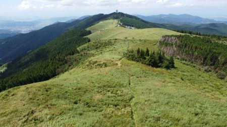 空撮で生石高原を撮影してみる