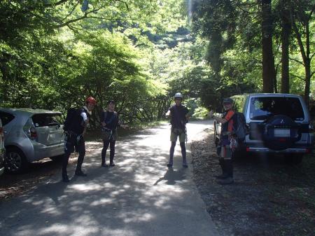 頂いた写真。スタート前撮影