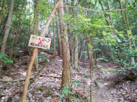 ゲートロックという岩場があるのかな？