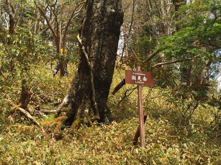 続いて国見岳。ここも以前いったのでピークハントはパス