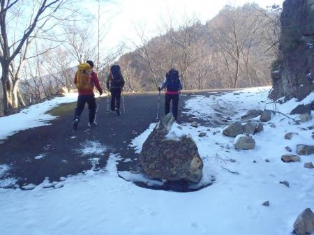 落石箇所も結構あった