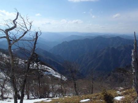 下山時、展望がなんかクリアに！