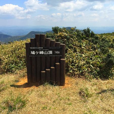 鳩ヶ峰山頂(746m)に到着