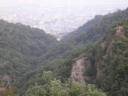 高度があがると展望が良くなってきた