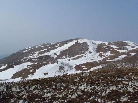こっち側からの霊仙山の景観はまさに北アルプスだった