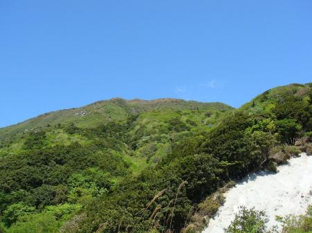 これから登る竜ヶ岳