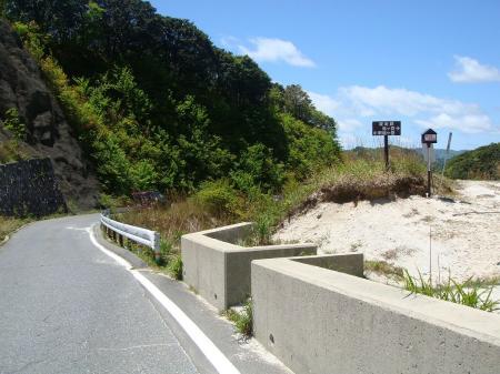 登山口。ここからスタート