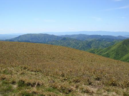 比良山脈と琵琶湖