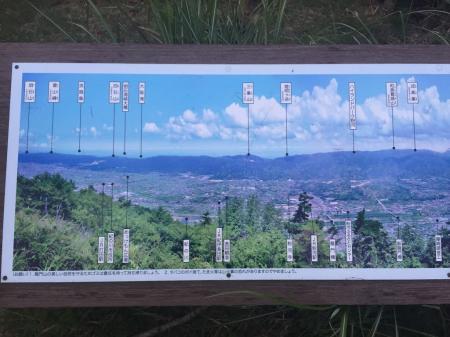 この景色は山頂から見えなかったが・・・