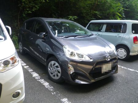 駐車場まで戻ってきた。本日もお疲れ様でした