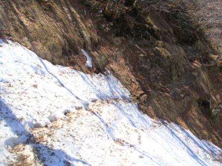 帰りのトラバースも難なくいける