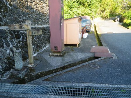 ここも道標に従ってダイトレを進んでいく