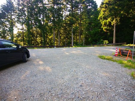 奥千本無料駐車場からスタートする