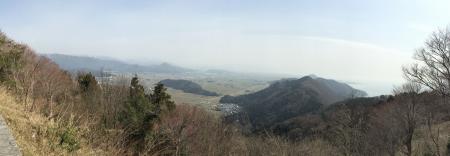 東・伊吹山方面