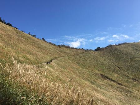 ここからトラバースかな。亀山峠まであと少し