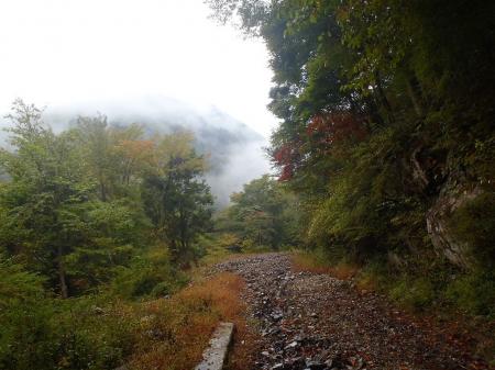 天気が少々悪い