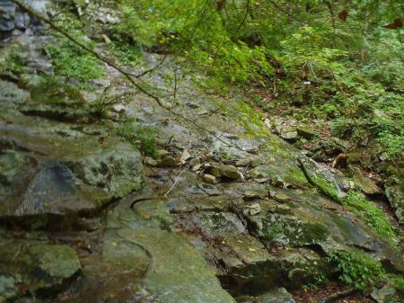 ここも滑りやすいので注意