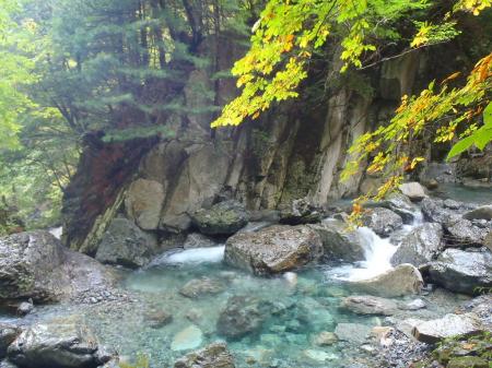 それにしても綺麗な沢だ