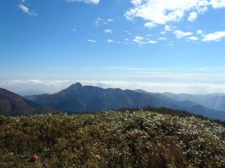 鎌ヶ岳、入道ヶ岳方面