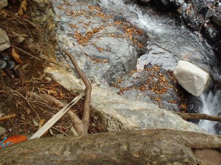 ここの岩の下りがちょっと苦労しました
