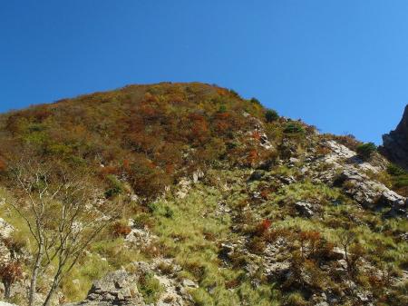 ここからこのピークへ登る