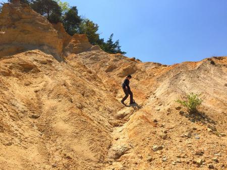 宝塚から有馬温泉へ行く途中にある白水峡にたちよった