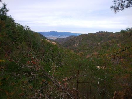 ここも唯一の展望地だけど見えてるのは北東かな！？
