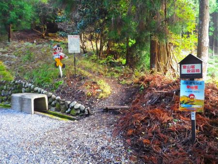 これは大皇器地祖神社の中になるのかな！？とにかくここが登山口で入山する