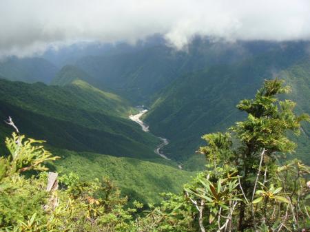 鉄山より川迫ダム