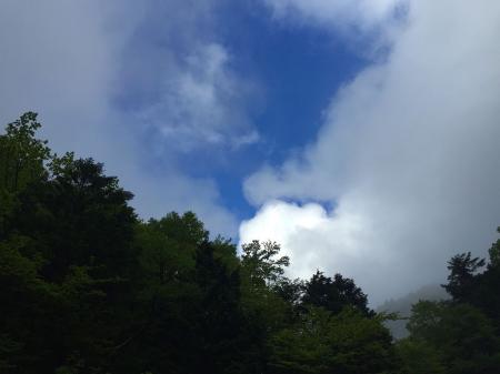 晴れるか！っと思いきやこの後またガスった