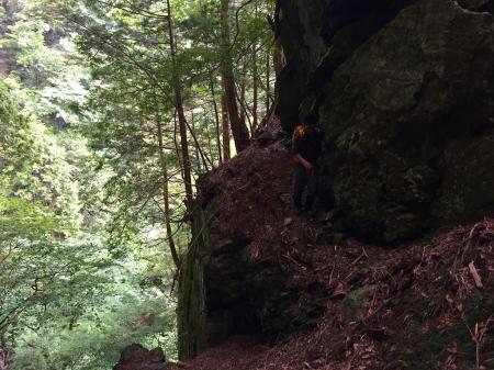 道を間違えて戻るけど、これはたから見てるとすごいってことで思わずパシャッ