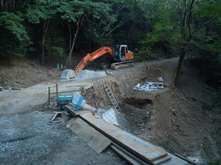 かなり崩壊した箇所