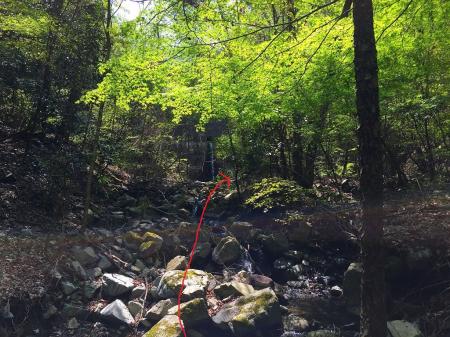 二つ目の堤防、この後ろすぐにもう一つの堤防があった