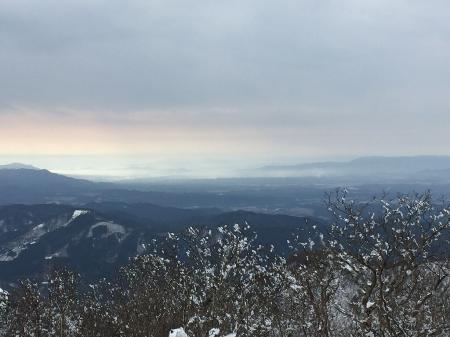 南側が雲海がありきの素晴らしい景色でした