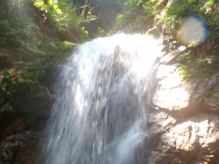 ここも水圧がすごかった