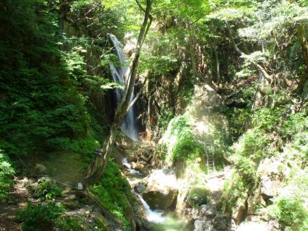 屏風ヶ淵を巻くとすぐに貴船の淵へ。ここまで2時間。やっぱ消化不足なので七編返し淵までいくことにした