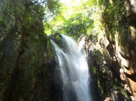 貴船の淵上部ズーム