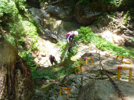 貴船の淵の巻きは双門ルートのようだった