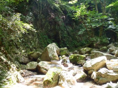 なんか神秘的な岩