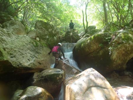 ここからはこういった段々としているところが多かった