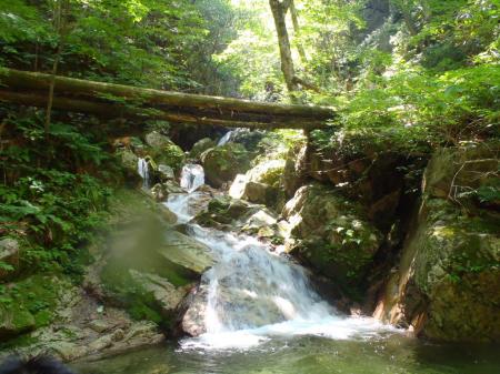 七編返し淵に到着