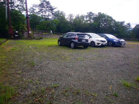 駐車場まで戻ってきた。少し長い遡行になったけどいい時間に着いた。お疲れ様でした。