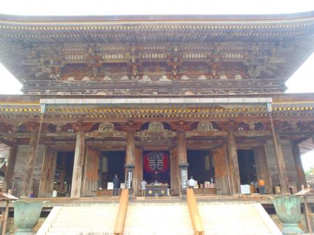 金峯山の本尊・蔵王権現（蔵王堂）