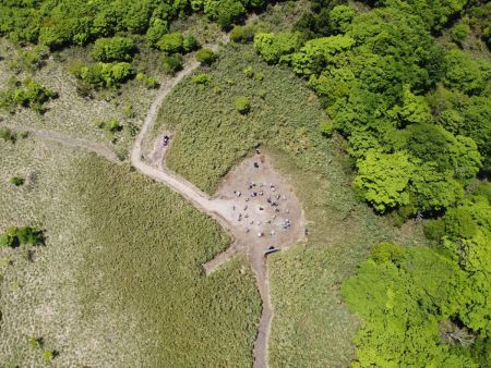 ここからはドローンによる空撮撮影