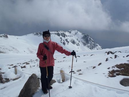 やはり3000m級の山となると迫力が違う