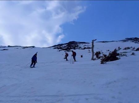 すぐに天気が回復して青空がでてきた