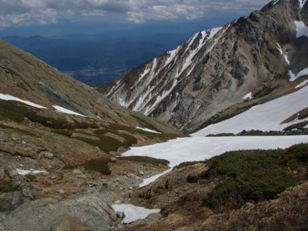 谷と岩がかなりの迫力