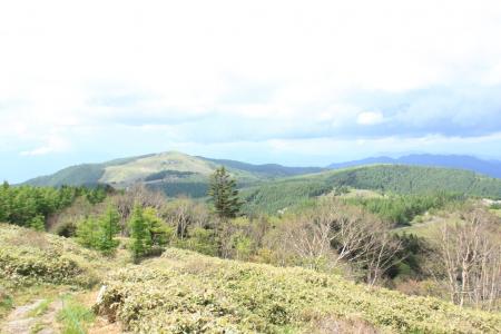 武石峰がよく見える