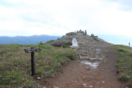 王ヶ鼻のピーク部