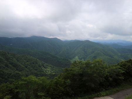 やはり今日は山の上はガスっている。もう展望は諦めるしかない